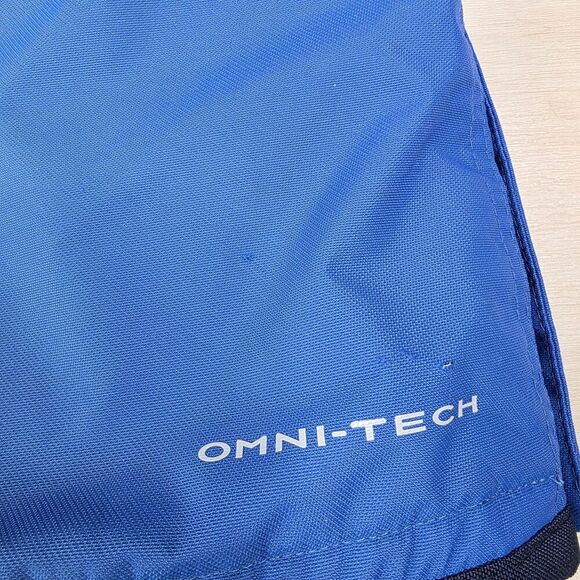 Columbia Snow Pants Blue Omni Heat Tech Insulated Thermal Ski Pants Size Large - Picture 11 of 12
